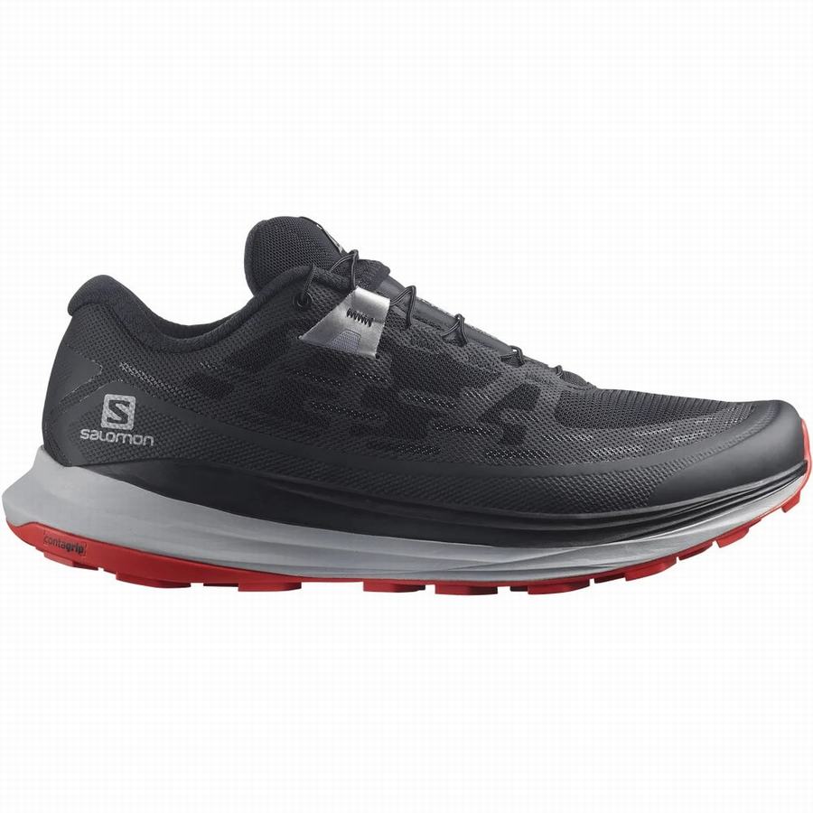 Salomon Ultra Glide Wide Trailová Bežecká Obuv Panske Čierne |FWV8885HL|